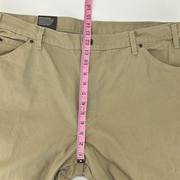 Dickies Carpenter Jeans Relaxed Fit 40X32 Work Pants Pockets Utility Loop Khaki - Picture 8 of 12